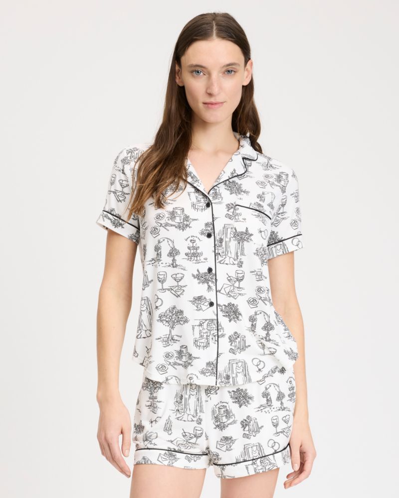 Bridal Toile Short Pj Set