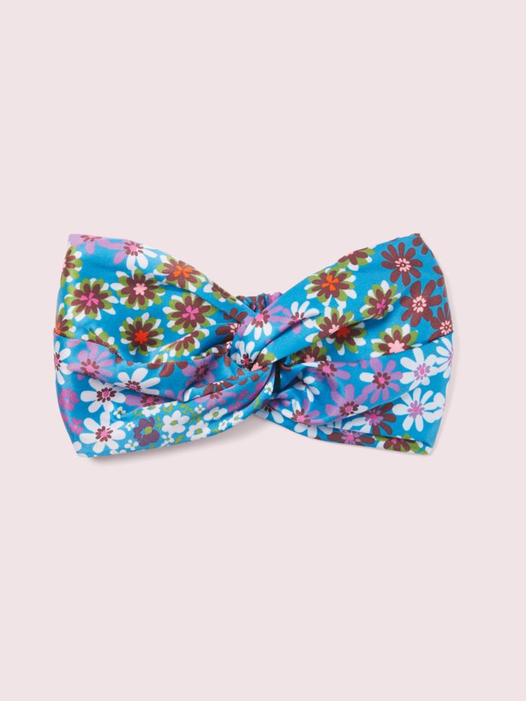 Pacific Petals Headband, Distant Navy Multi, ProductTile