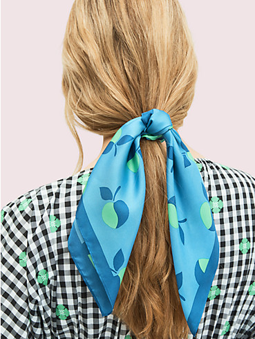 colorblock apple hair tie, , rr_productgrid