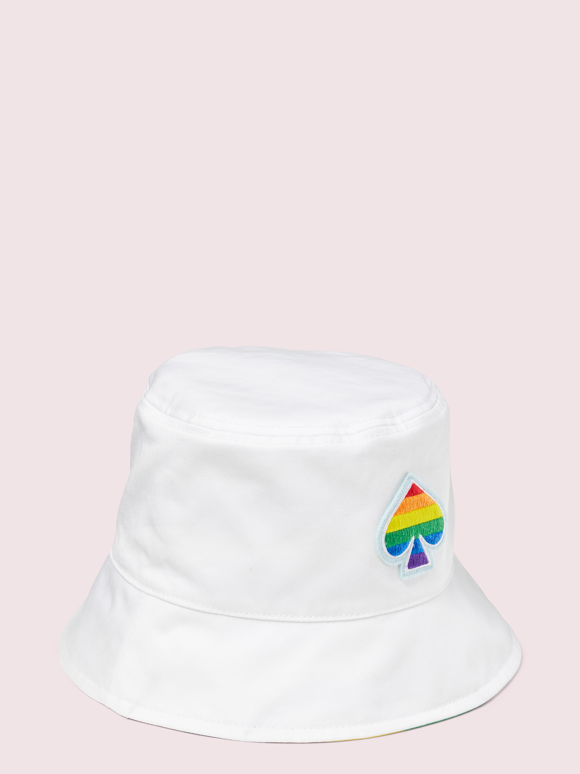 rainbow reversible bucket hat