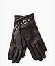 Cut Out Spade Leather Gloves, Black, ProductTile
