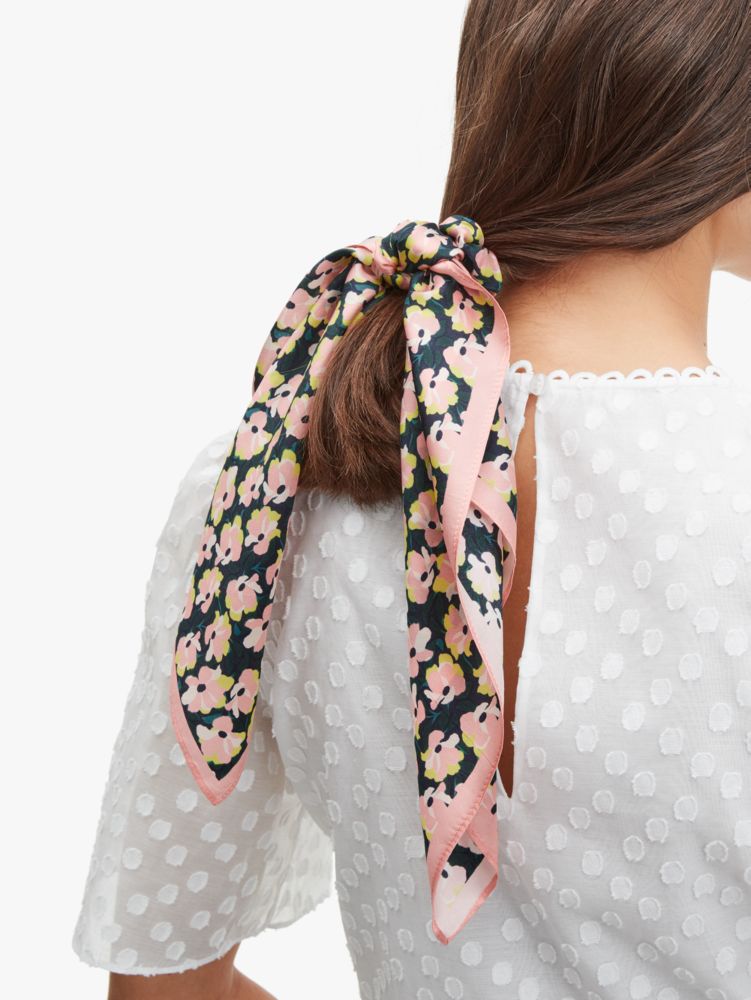 Colorblock Floral Hair Tie & Bandana Set | Kate Spade New York