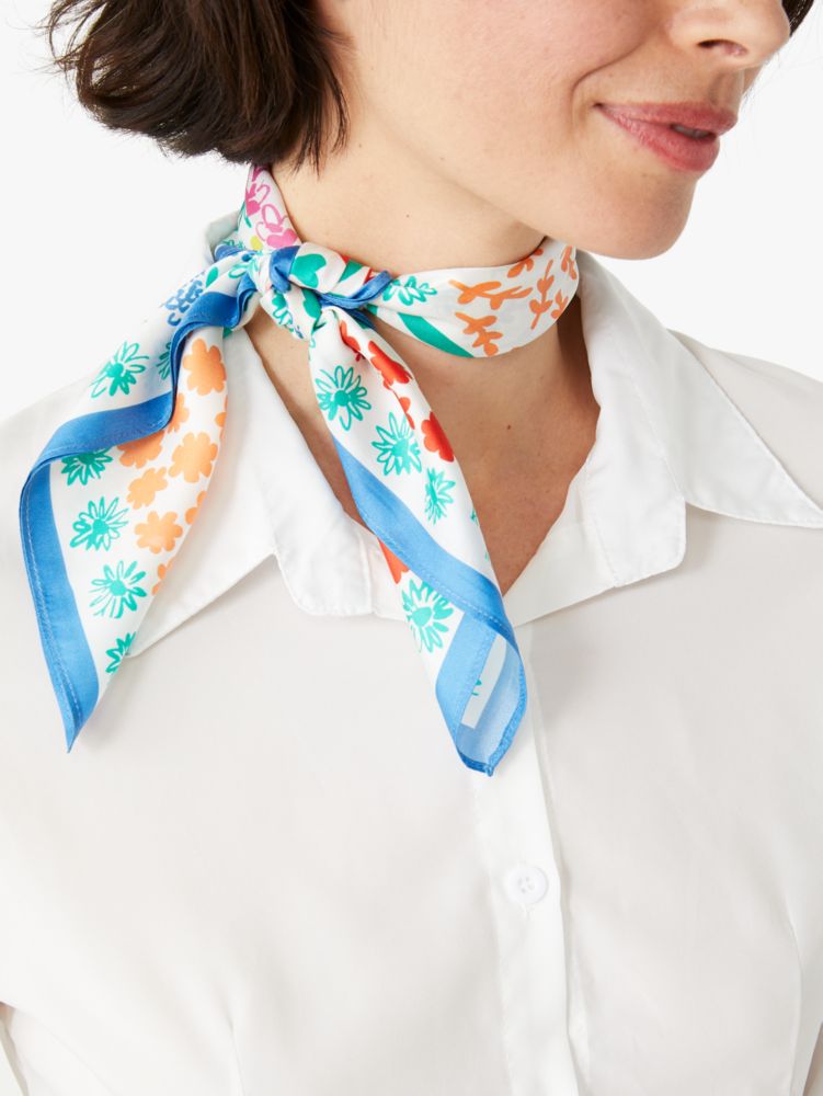 Garden Patch Silk Bandana | Kate Spade New York