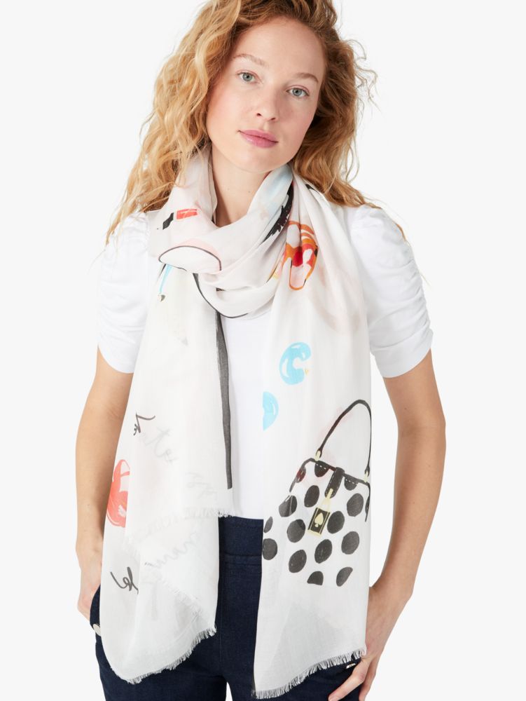 Things We Love Oblong Scarf | Kate Spade New York
