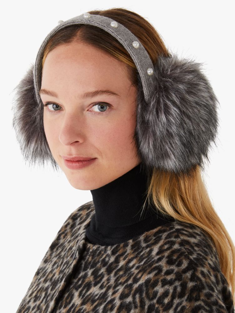 Pearl Earmuffs, Gunmetal, Product