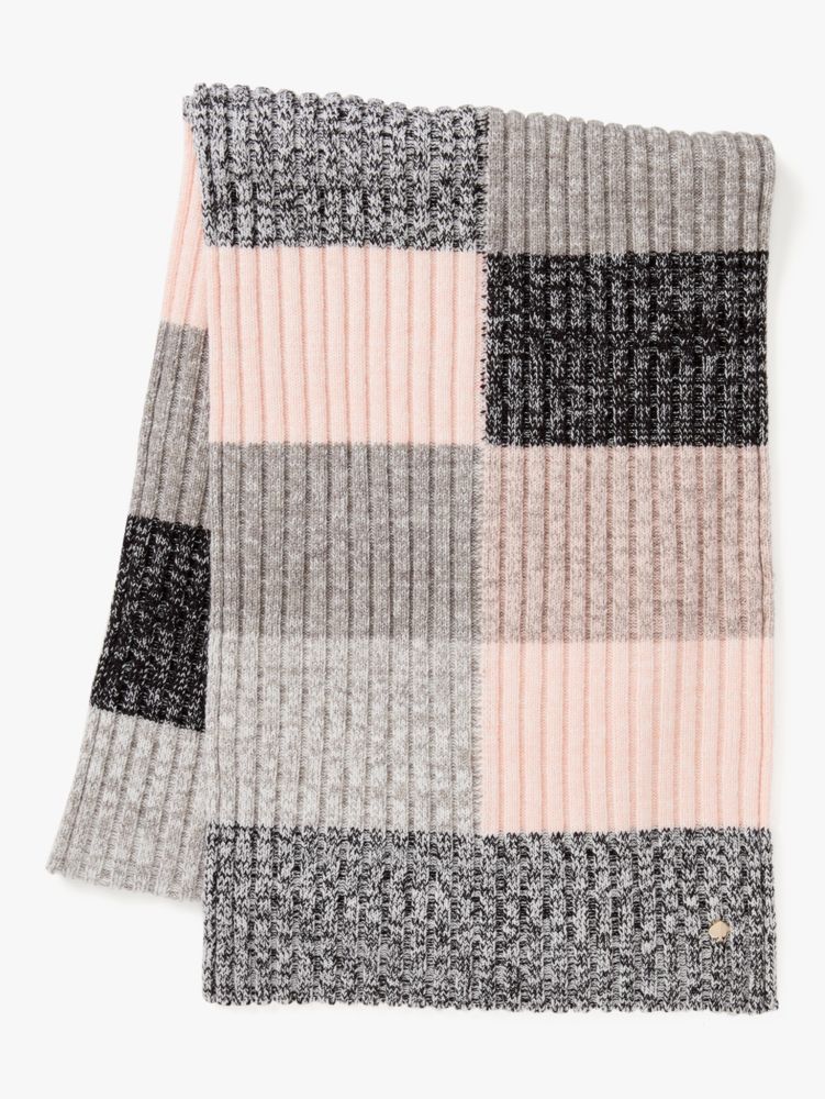 mouliné patch scarf, MULTI, Product