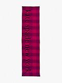 buffalo check logo scarf, , s7productThumbnail