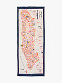 NYC Map Schal, rechteckig, , s7productThumbnail