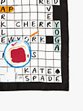 Sunday Crossword Schal aus Seide, quadratisch, , s7productThumbnail