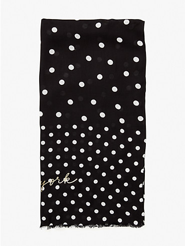 mixed dot oblong scarf, , rr_productgrid