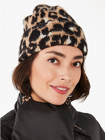 brushed leopard beanie, , rr_productgrid