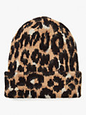 brushed leopard beanie, , s7productThumbnail