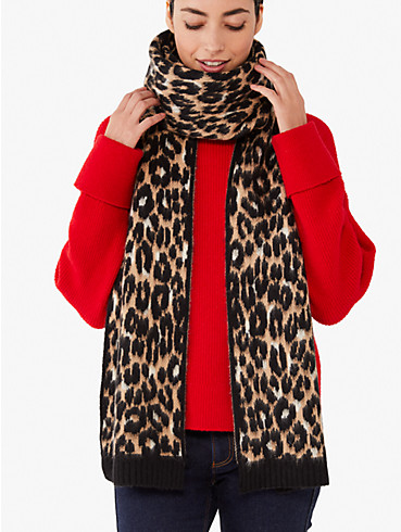 brushed leopard scarf, , rr_productgrid