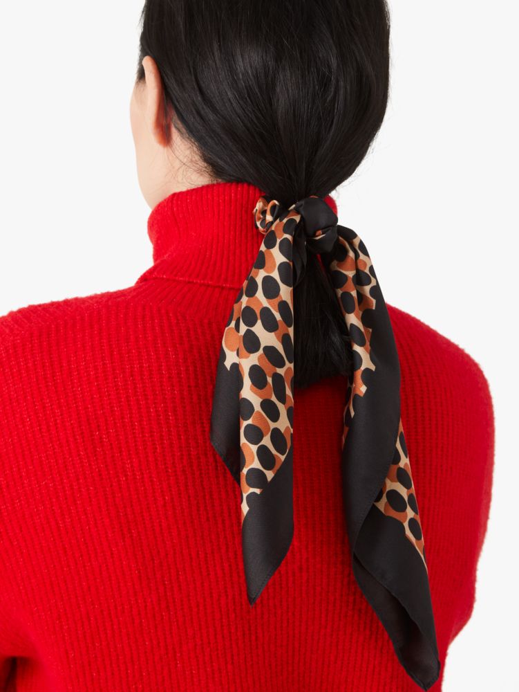 Dotty Leopard Hair Tie & Bandana Set | Kate Spade Surprise