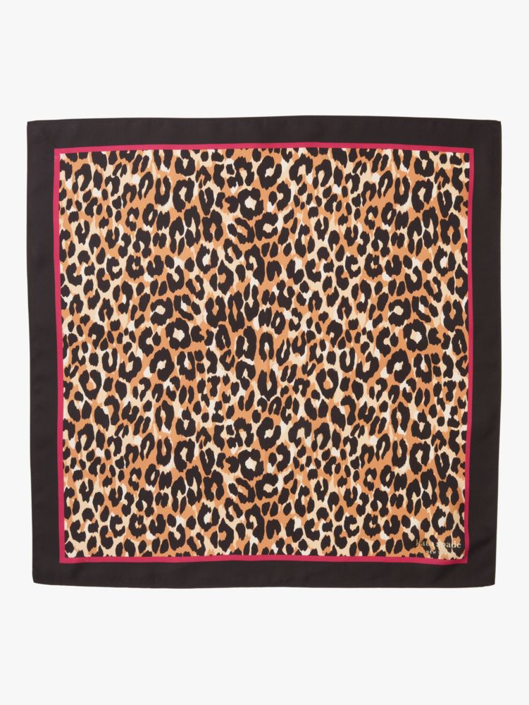 leopard silk bandana, BUNGALOW, Product