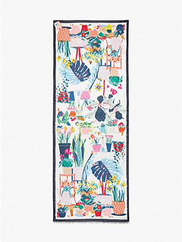 flower pot jungle oblong scarf, , rr_productgrid