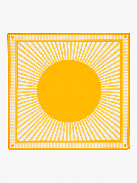 Graphic Sun Cotton-Silk Bandana