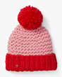 Colorblock Beanie, Pink Multi, Product