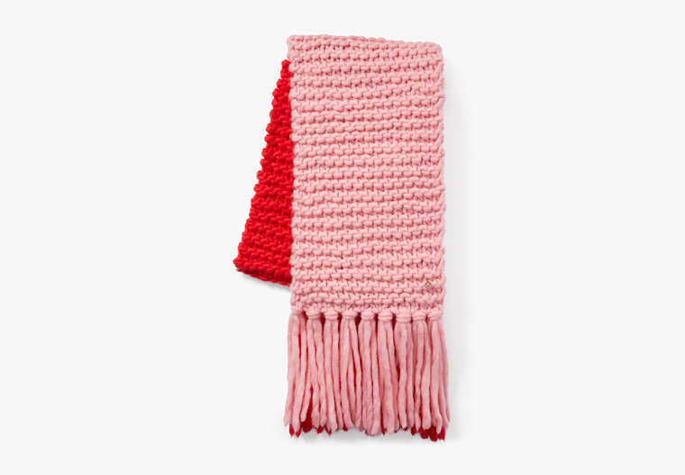 Colorblock Scarf, Pink Multi, Product