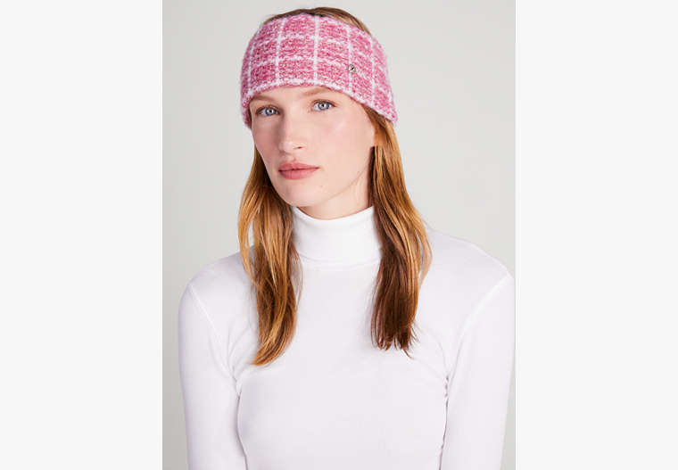 Tweed Headband, Grapefruit, Product image number 0