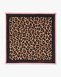 Lovely Leopard Cotton-silk Bandana, CASHEW, Product