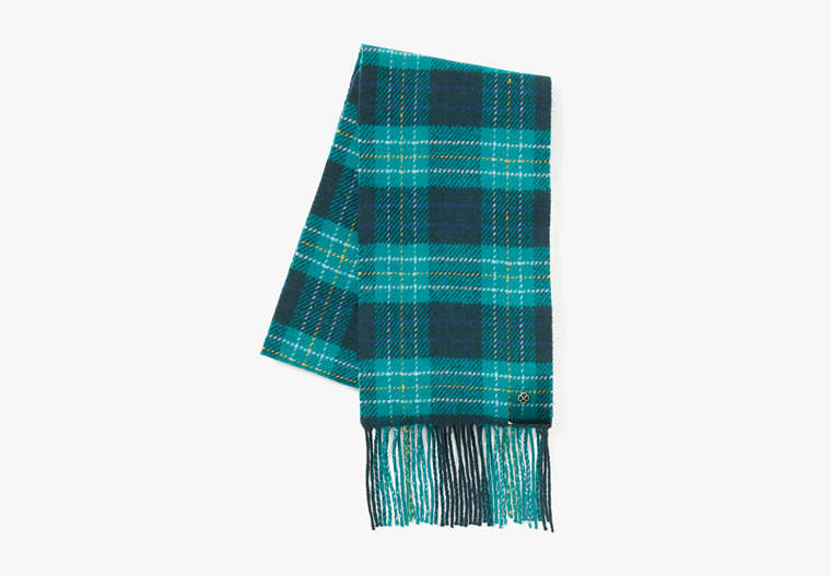 Greenhouse Plaid Scarf, Pine Grove, Product image number 0