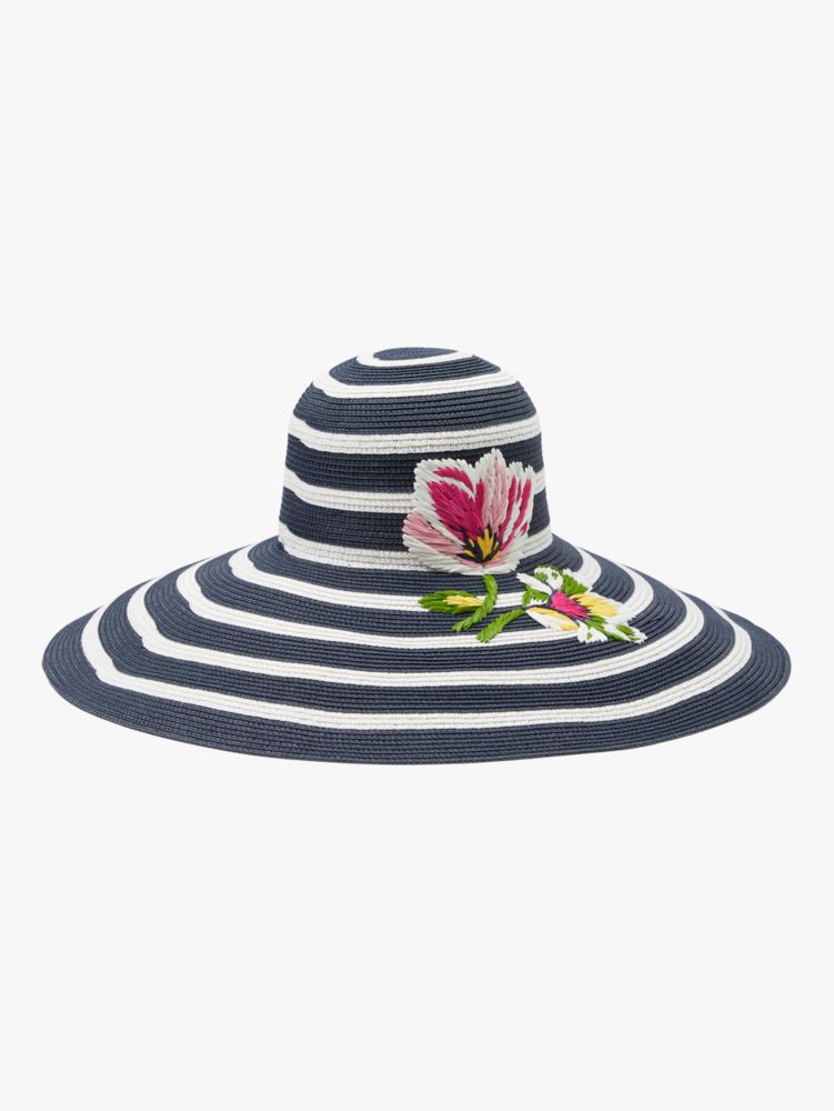 Kate Spade Flower Embroidered Sunhat