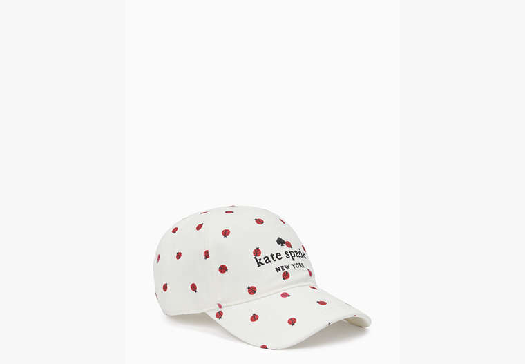 Ladybug Party Baseball Cap, Cream, Product image number 0