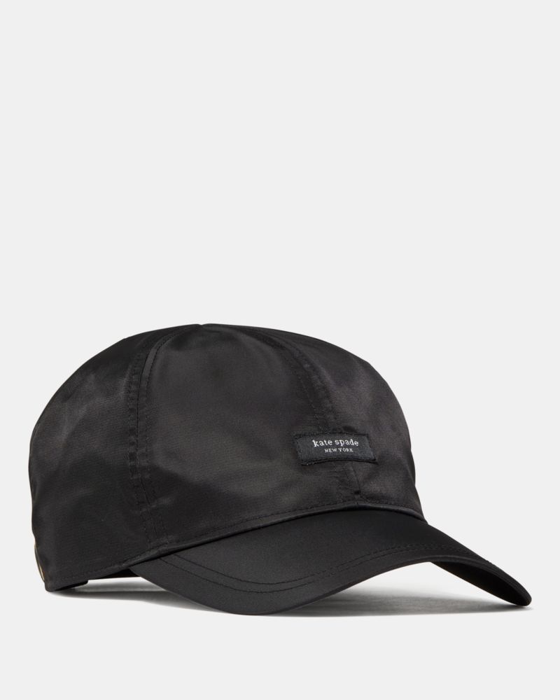 Kate Spade Sam Nylon Baseball Hat, Black
