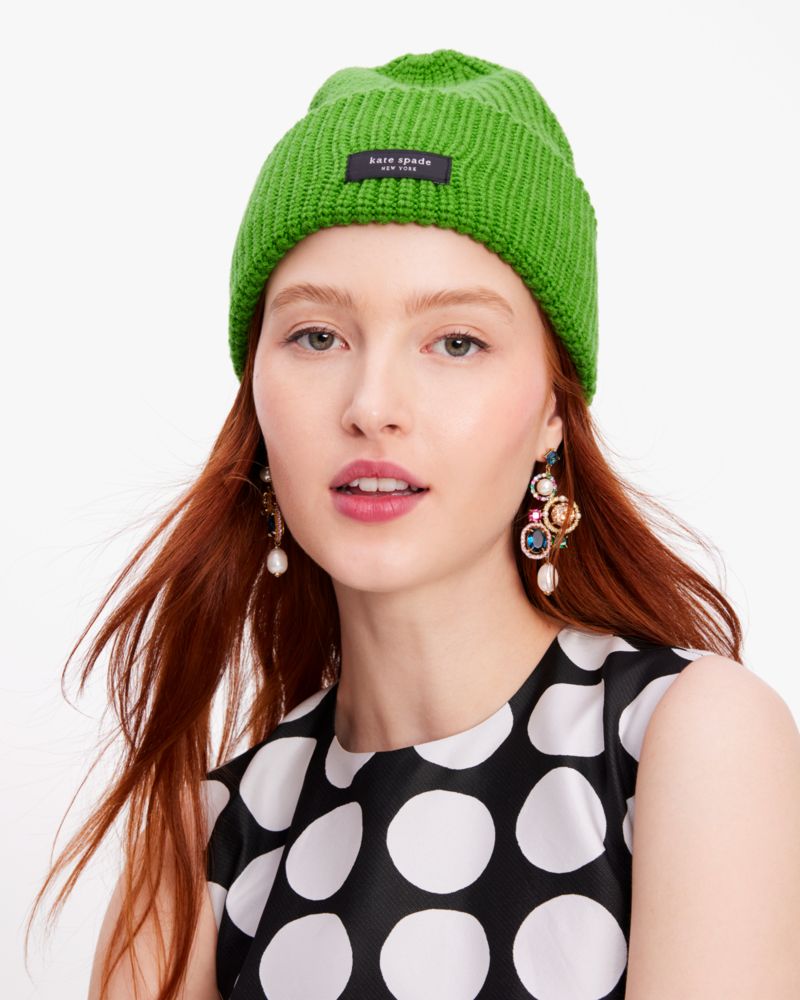 Sam Label Cuff Beanie | Kate Spade New York