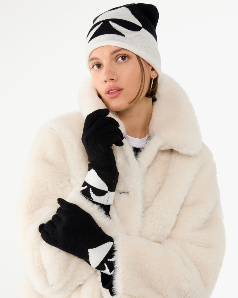 Shoelace Bow Earmuffs | Kate Spade Outlet