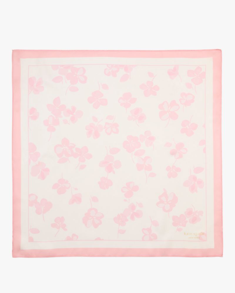 Kate Spade Springtime Gardens Silk Square Scarf