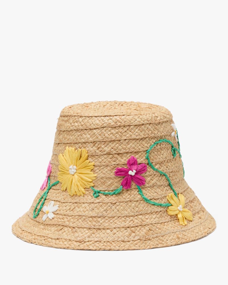Floral Embroidered Sunhat
