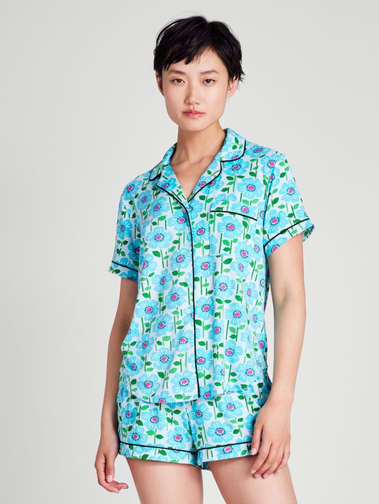 Surf Shack Short Pj Set, Blue Prt, ProductTile