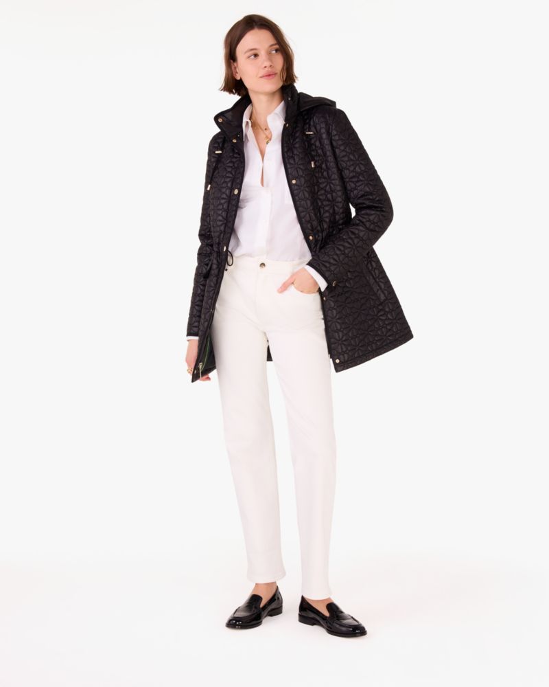 Quilted Spade Coat