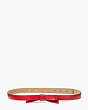 Bow Belt, Wildflower Red, Product