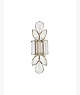Lloyd Large Jeweled Sconce, Silver, ProductTile