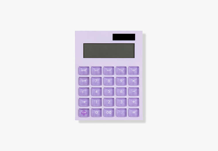 Colorblock Calculator, Peony Blush, Product