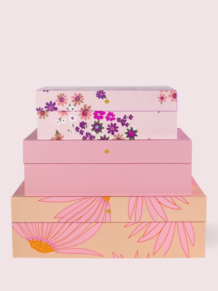 Falling Flower Nesting Boxes, Pomegranate, Product