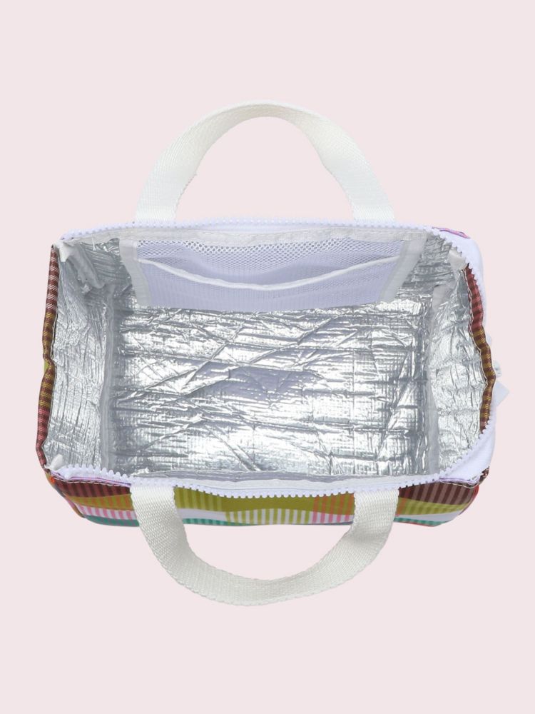 Rainbow Plaid Lunch Bag, Multi, Product