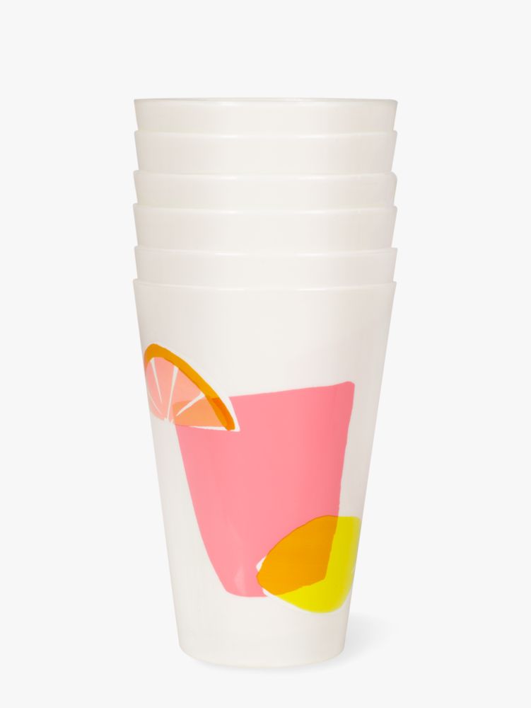 Citrus Celebration Pool Cup Set, Multi, ProductTile