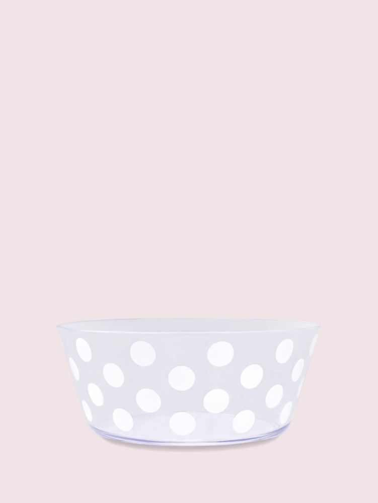 Jumbo Dot Serving Bowl, Parchment, ProductTile