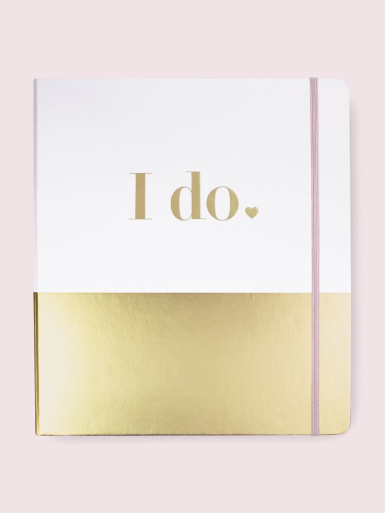 I Do Bridal Planner, Gold, ProductTile