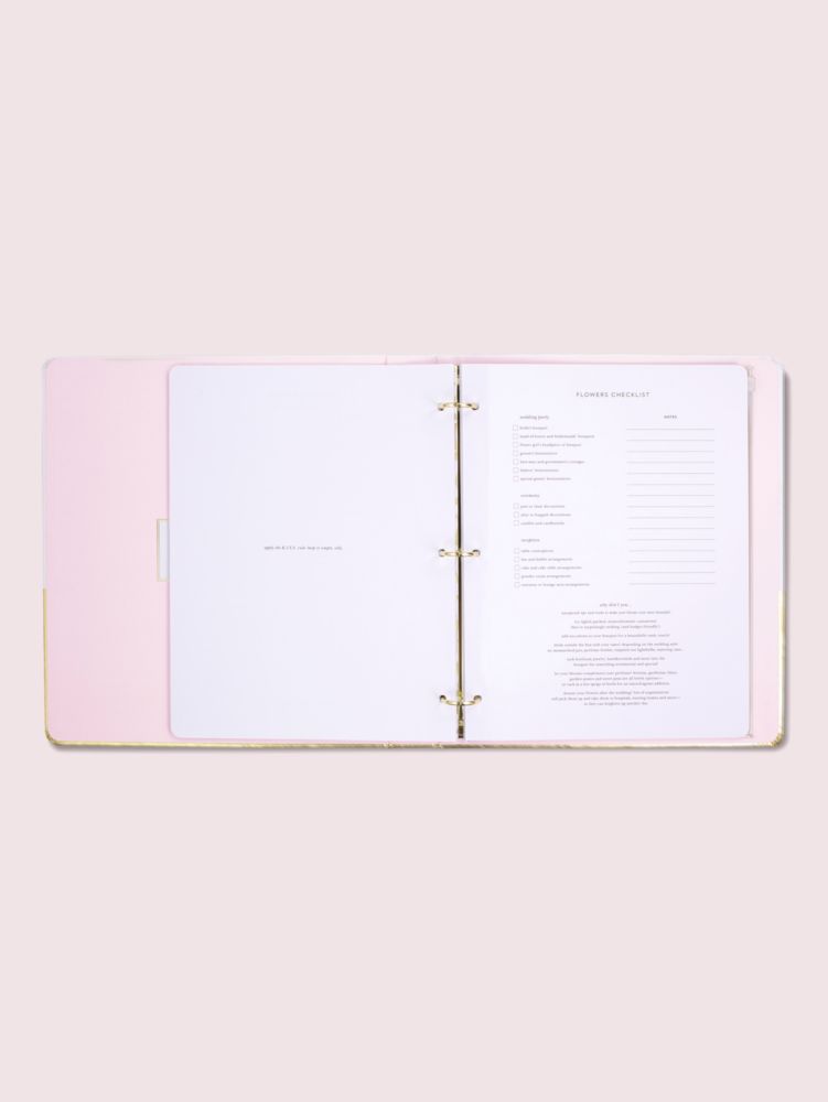 I Do Bridal Planner, Gold, Product