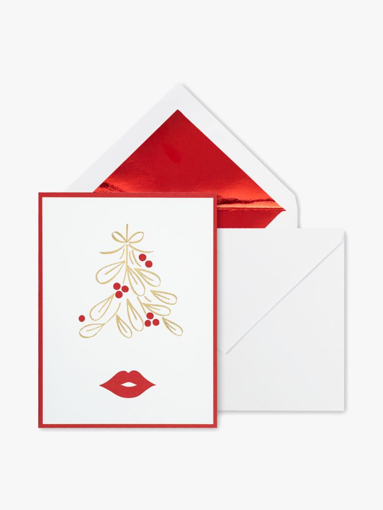 Mistletoe Holiday Card Set, Deep Nova, ProductTile