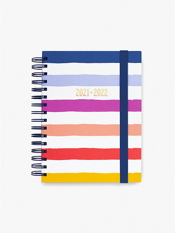 candy stripe large 17-month planner, , rr_large
