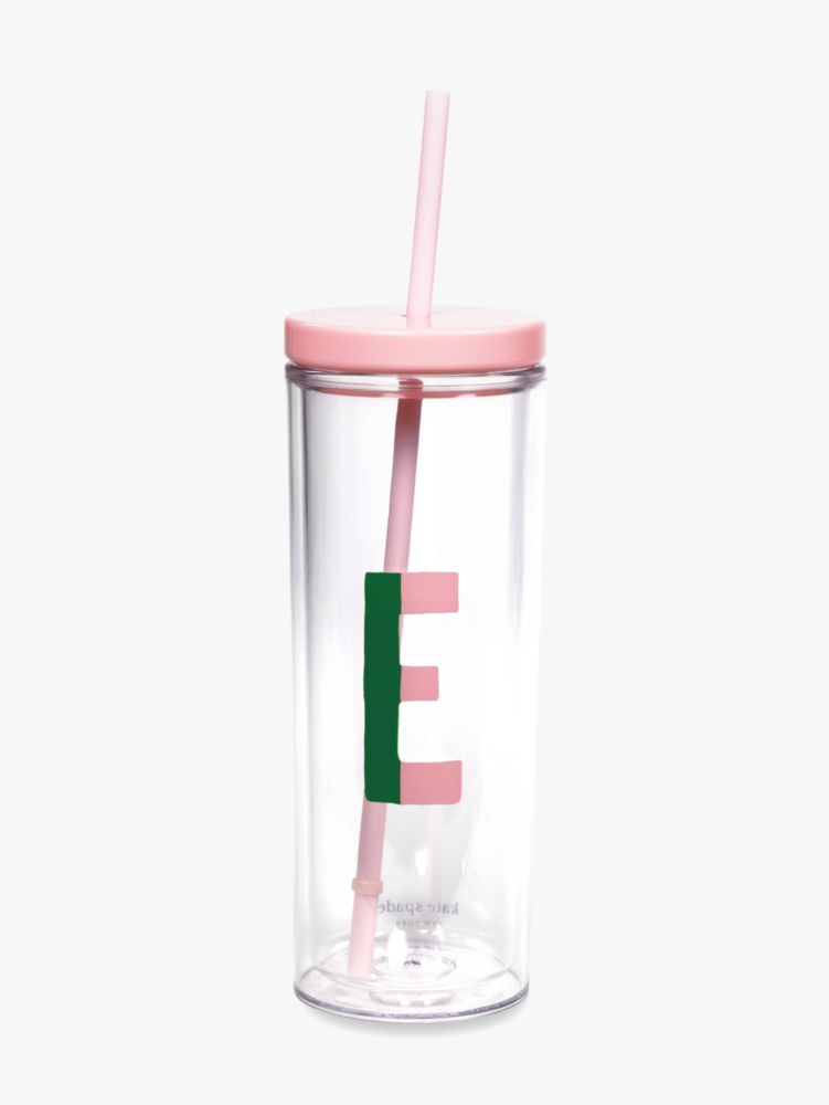 Initial Thermal Tumbler With Straw Kate Spade UK
