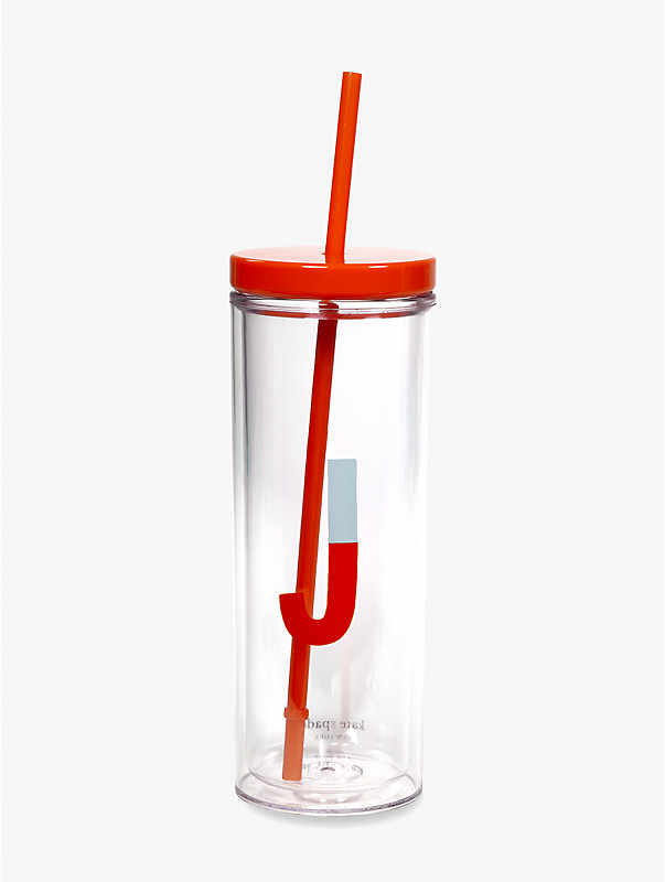 initial thermal tumbler with straw, , rr_large