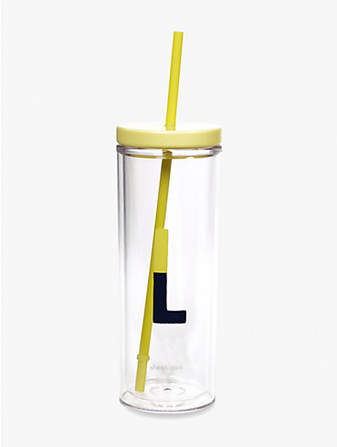 initial thermal tumbler with straw, , rr_productgrid