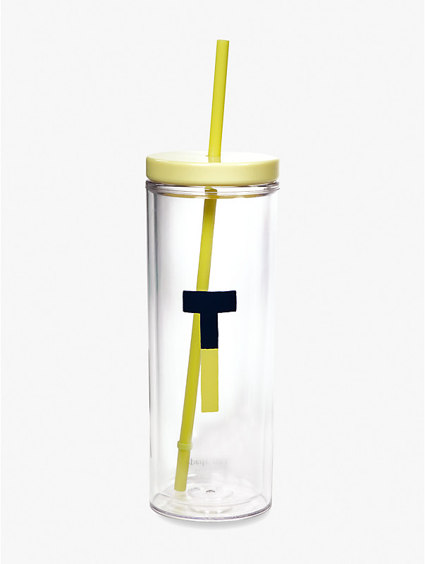initial thermal tumbler with straw, , rr_large